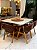 CONJUNTO MESA MARK 130X130 + 6 CADEIRAS AGATHA + PRATO GIRATÓRIO - Imagem 7