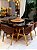 CONJUNTO MESA MARK 130X130 + 6 CADEIRAS AGATHA + PRATO GIRATÓRIO - Imagem 5