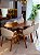 CONJUNTO MESA ORGÂNICA 180X100 + 6 CADEIRAS AGATHA - Imagem 2