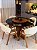 CONJUNTO MESA REDONDA MARK 130m + 4 CADEIRAS AGATHA - Imagem 5
