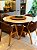 CONJUNTO MESA REDONDA MARK 130m + 4 CADEIRAS AGATHA - Imagem 3