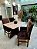 CONJUNTO MARK 120X090 TABACO + 4 CADEIRAS MARK MODELO 18 - Imagem 2