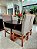 CONJUNTO MARK 120X090 NOGUEIRA + 4 CADEIRAS MARK MODELO 19 - Imagem 10