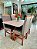 CONJUNTO MARK 120X090 NOGUEIRA + 4 CADEIRAS MARK MODELO 19 - Imagem 9