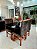 CONJUNTO MARK 120X090 NOGUEIRA + 4 CADEIRAS MARK MODELO 19 - Imagem 11