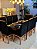 CONJUNTO MESA MARK 180X090 + 8 CADEIRAS MARK MODELO 19 - Imagem 2