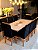 CONJUNTO MESA MARK 180X090 + 8 CADEIRAS MARK MODELO 19 - Imagem 1