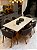 CONJUNTO MESA ELISA 180X090 + 6 CADEIRAS AGATHA - Imagem 3