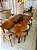 CONJUNTO MESA ISADORA 220X120 + 8 CADEIRAS ANNE - Imagem 7