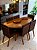 CONJUNTO MESA ORGANICA 180X100 + 6 CADEIRAS MARK MODELO 32 - Imagem 1