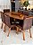 CONJUNTO MESA ORGANICA 180X100 + 6 CADEIRAS MARK MODELO 32 - Imagem 5