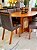 CONJUNTO MESA ORGANICA 180X100 + 6 CADEIRAS MARK MODELO 32 - Imagem 6