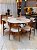 CONJUNTO MESA REDONDA CECÍLIA 135M + 6 CADEIRAS ANNE - Imagem 3