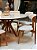 CONJUNTO MESA REDONDA CECÍLIA 135M + 6 CADEIRAS ANNE - Imagem 4