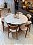 CONJUNTO MESA REDONDA CECÍLIA 135M + 6 CADEIRAS ANNE - Imagem 5