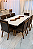 CONJUNTO MESA MARK 180X090 + 8 CADEIRAS MODELO MARK 32 - Imagem 2