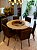 CONJUNTO MESA MARK REDONDA 130M + 6 CADEIRAS MARK MODELO 32 + PRATO GIRATORIO - Imagem 4