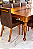 CONJUNTO MESA ISADORA 220X120 + 8 CADEIRAS MARK MODELO 32 - Imagem 6