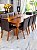 CONJUNTO MESA ISADORA 220X120 + 8 CADEIRAS MARK MODELO 32 - Imagem 3