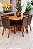 CONJUNTO MESA LUNNA 160X090 + 6 CADEIRAS MARK MODELO 32 - Imagem 6
