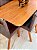 CONJUNTO MESA LUNNA 160X090 + 6 CADEIRAS MARK MODELO 32 - Imagem 7