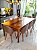 CONJUNTO MESA ISADORA 220X120 + 8 CADEIRAS MARK MODELO 30 - Imagem 1