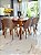 CONJUNTO MESA ISADORA 220X120 + 8 CADEIRAS MARK MODELO 30 - Imagem 7