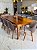 CONJUNTO MESA ISADORA 220X120 + 8 CADEIRAS MARK MODELO 30 - Imagem 8