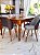 CONJUNTO MESA ISADORA 220X120 + 8 CADEIRAS MARK MODELO 30 - Imagem 4