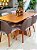 CONJUNTO MESA LUNNA 160X090 + 6 CADEIRAS MARK MODELO 30 - Imagem 2