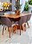 CONJUNTO MESA LUNNA 160X090 + 6 CADEIRAS MARK MODELO 30 - Imagem 5