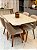 CONJUNTO MESA MARK 120X090 + 4 CADEIRAS MARK MODELO 30 - Imagem 2