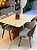 CONJUNTO MESA MARK 120X090 + 4 CADEIRAS MARK MODELO 30 - Imagem 4