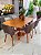 CONJUNTO MESA ORGANICA C/ BASE RIPADA 180X100 + 6 CADEIRAS MARK MODELO 30 - Imagem 2