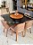 CONJUNTO MESA MARK QUADRADA 130X130 + 6 CADEIRAS MARK 30 + PRATO GIRATORIO - Imagem 3