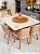 MESA MARK QUADRADA 130X130 + 6 CADEIRAS MARK 30 + PRATO GIRATORIO - Imagem 3