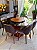 MESA MARK QUADRADA 130X130 + 6 CADEIRAS MARK 30 + PRATO GIRATORIO - Imagem 4
