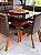 CONJUNTO MESA MARK QUADRADA 130X130 + 8 CADEIRAS MARK 32 + PRATO GIRATORIO - Imagem 9