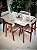 CONJUNTO DE JANTAR NAIARA 120X090 + 4 CADEIRAS BETINA - Imagem 3