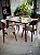 CONJUNTO DE JANTAR NAIARA 120X090 + 4 CADEIRAS ANNE - Imagem 3