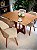 CONJUNTO DE JANTAR FLORENÇA 120X090 + 4 CADEIRAS MARK MODELO 30 - Imagem 2