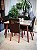 CONJUNTO DE JANTAR NAIARA 120X090 + 4 CADEIRAS MARK 25 - Imagem 3
