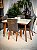 CONJUNTO DE JANTAR NAIARA 120X090 + 4 CADEIRAS MARK MODELO 32 - Imagem 3
