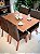 CONJUNTO DE JANTAR FLORENÇA 120X090 + 4 CADEIRAS MARK MODELO 25 - Imagem 2