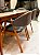 CONJUNTO MESA ELISA 180X090 + 6 CADEIRAS AGATHA CINZA - Imagem 3