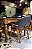 CONJUNTO MESA ISADORA 220X120 + 8 CADEIRAS AGATHA CINZA - Imagem 2