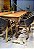 CONJUNTO MESA ISADORA 220X120 + 8 CADEIRAS AGATHA CINZA - Imagem 7