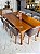 CONJUNTO MESA ISADORA 220X120 + 8 CADEIRAS MARK MODELO 30 CINZA - Imagem 1