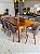 CONJUNTO MESA ISADORA 220X120 + 8 CADEIRAS MARK MODELO 30 CINZA - Imagem 4