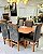 CONJUNTO MESA LUNNA 160X090 + 6 CADEIRAS MARK MODELO 19 GRAFITE - Imagem 4